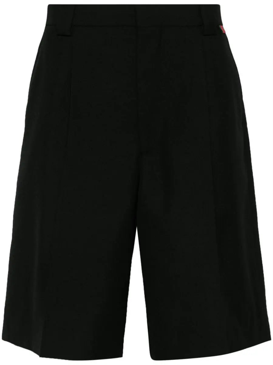 WEB-DETAILING BERMUDA SHORTS GUCCI