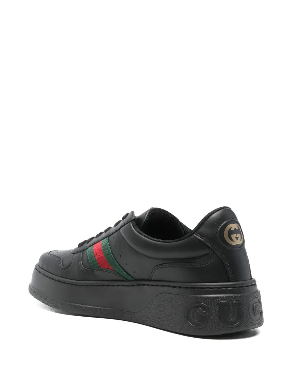 Web Stripe Chunky Sneakers-GUCCI-Verso