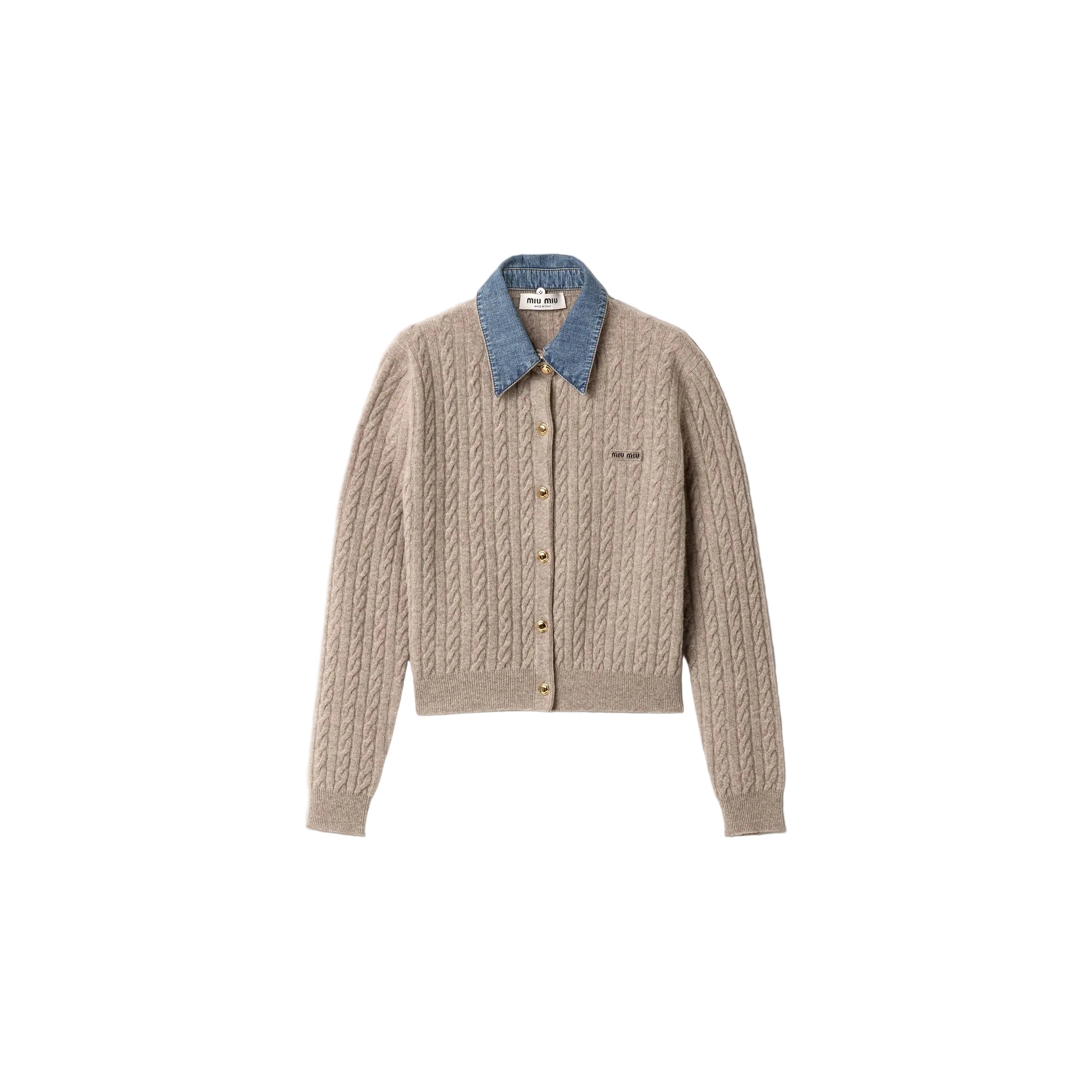Wool and cashmere cardigan