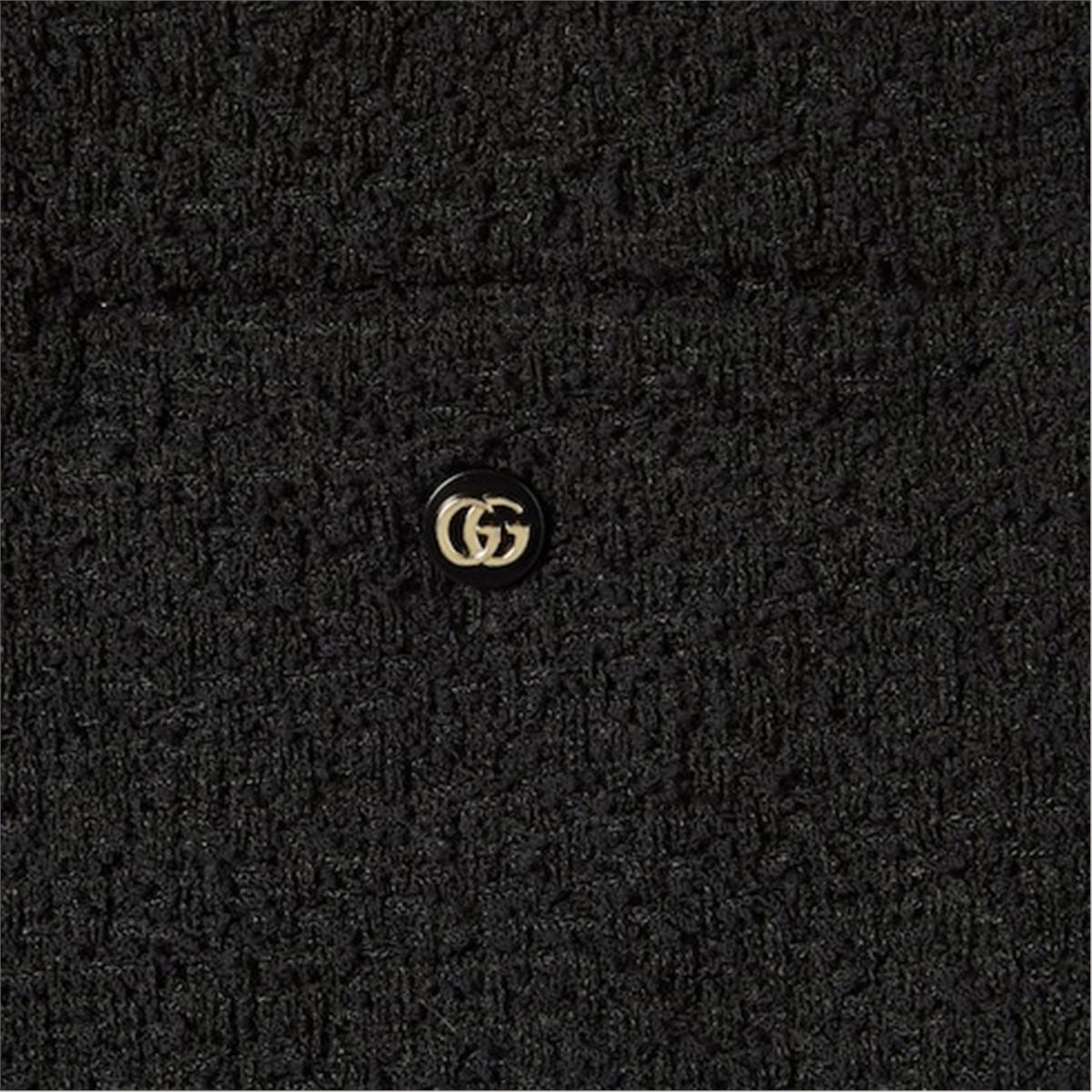 wool bouclé pants-GUCCI-Verso