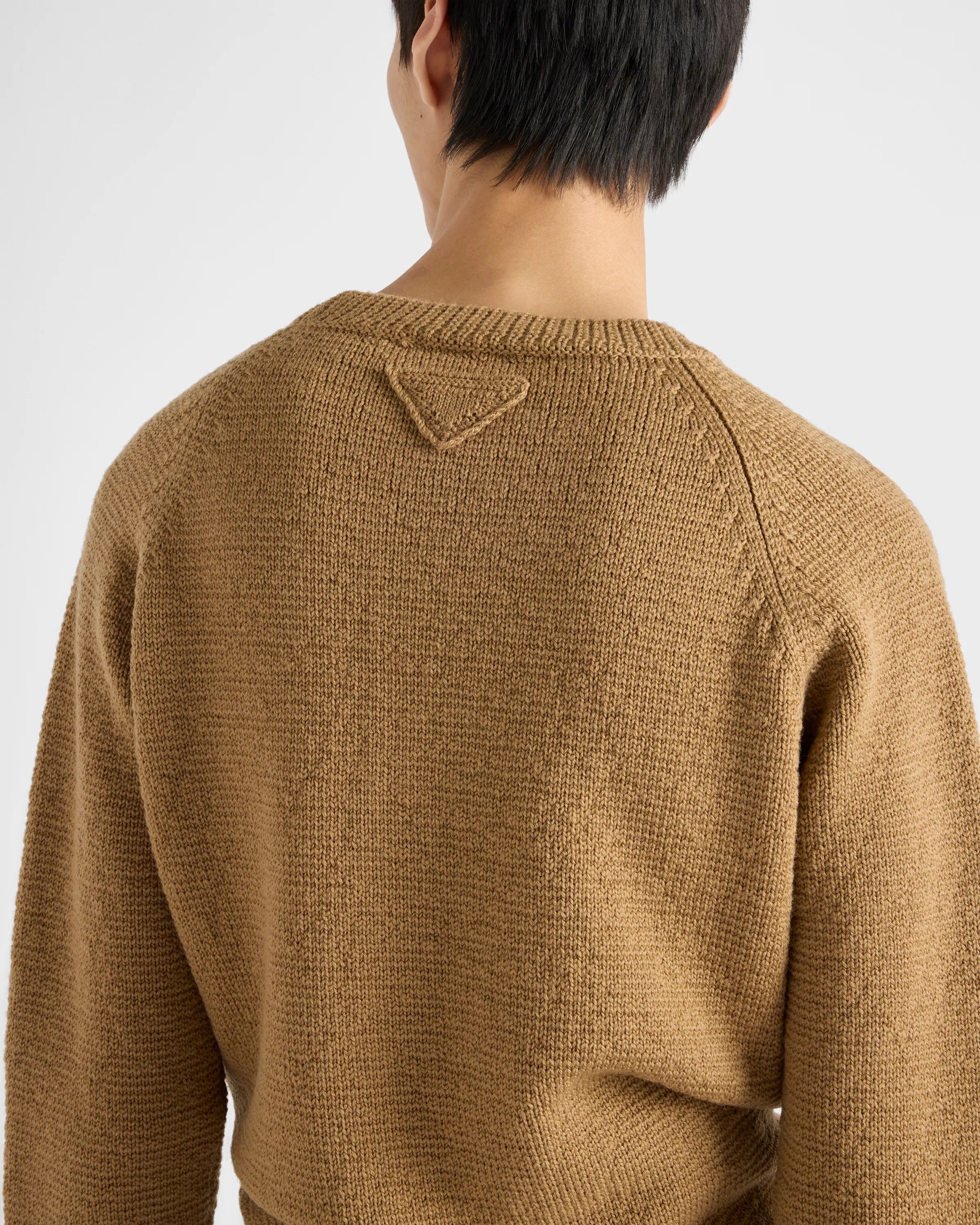 Wool Crew-neck Sweater-PRADA-Verso