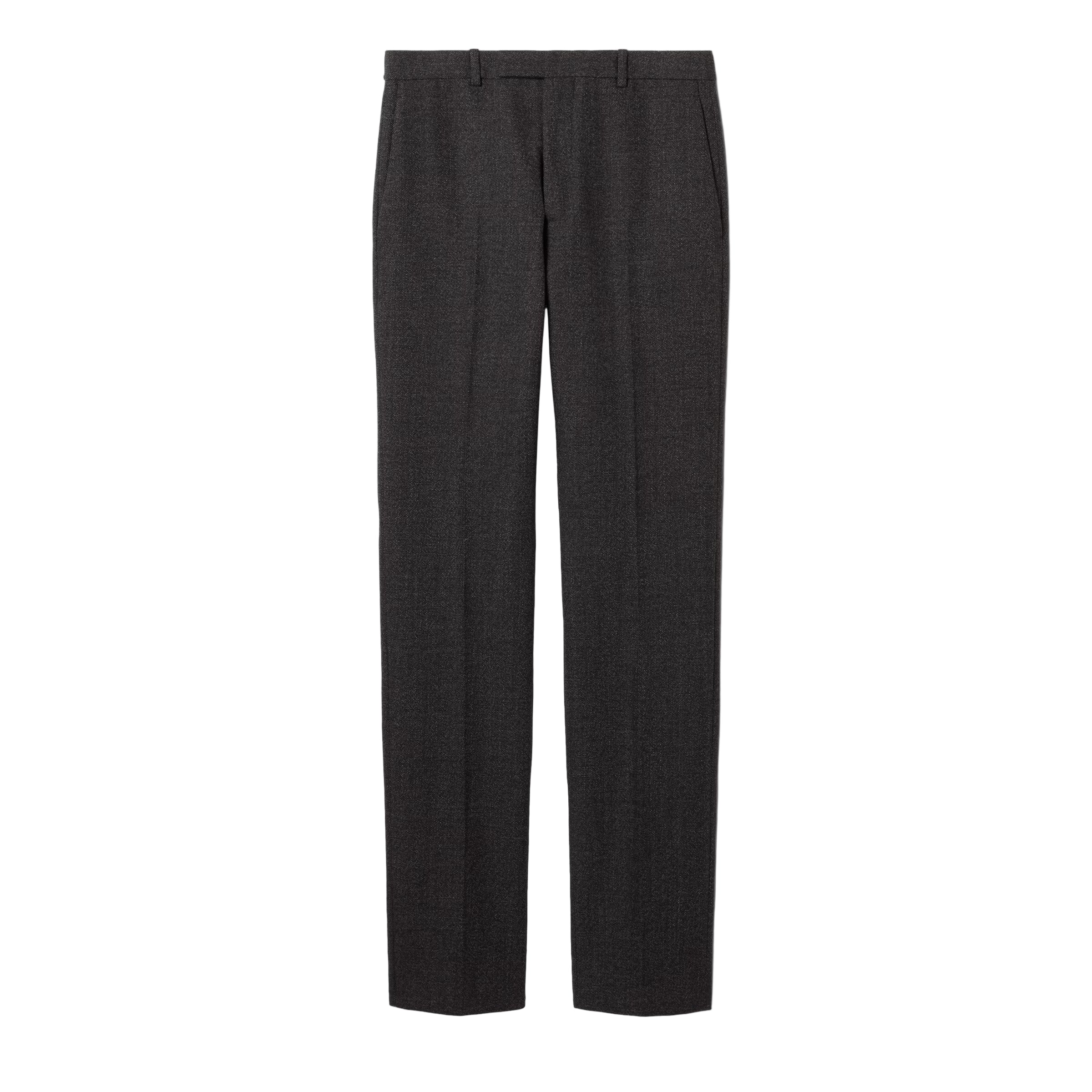 Wool mouliné pant