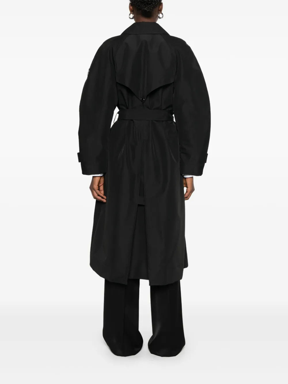 X ee72 by edward enninful double-breasted belted trench coat-MONCLER-Verso