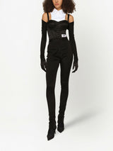 KIM DOLCE&AMP;GABBANA HIGH WAISTED SKINNY-FIT TROUSERS