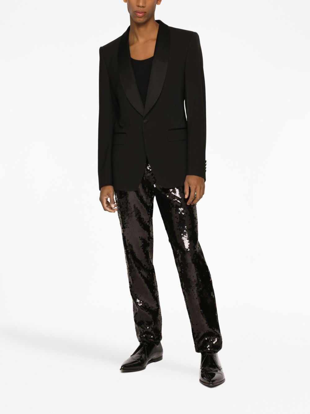 SICILIA-FIT TUXEDO JACKET DOLCE & GABBANA