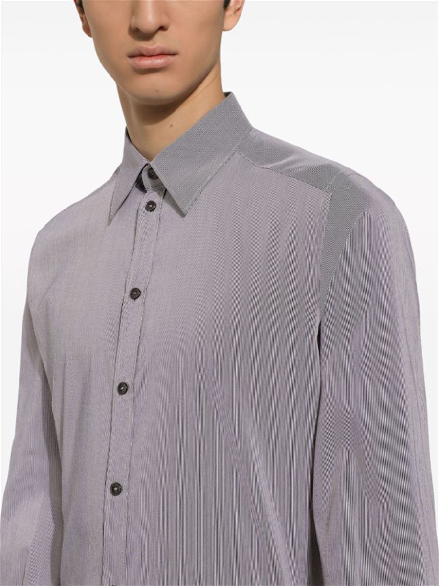 LONG-SLEEVED COTTON SHIRT DOLCE & GABBANA