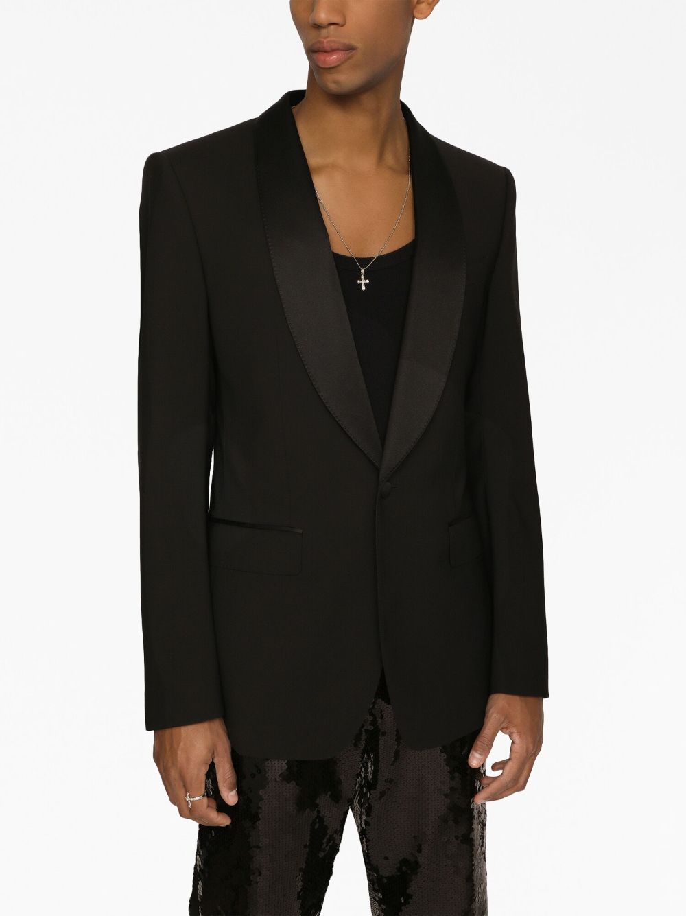 SICILIA-FIT TUXEDO JACKET DOLCE & GABBANA