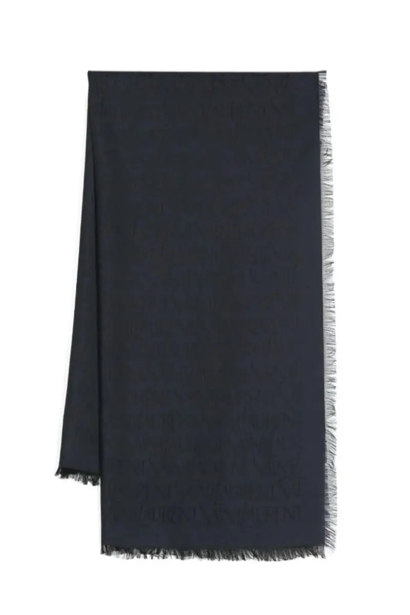 logo-jacquard scarf SAINT LAURENT