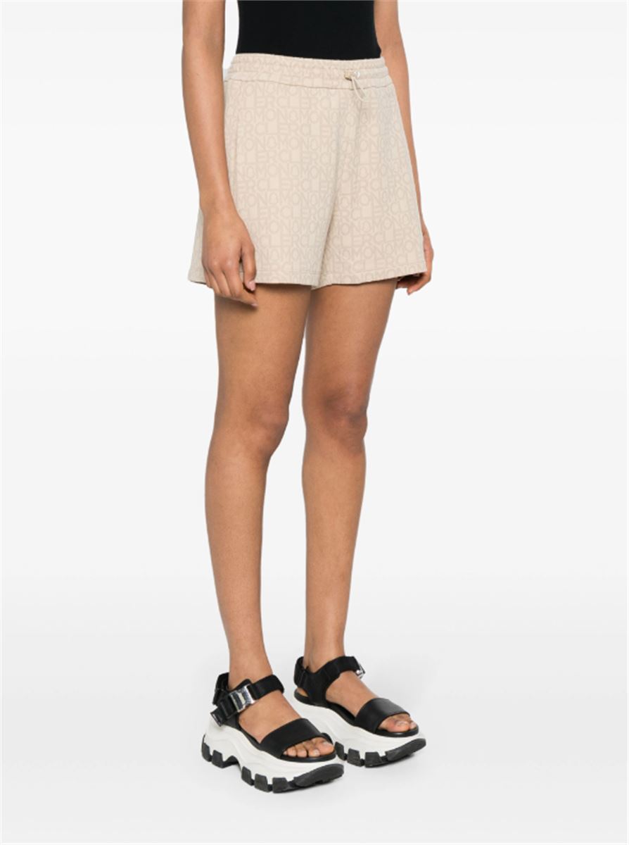 MONOGRAM JACQUARD SHORTS MONCLER