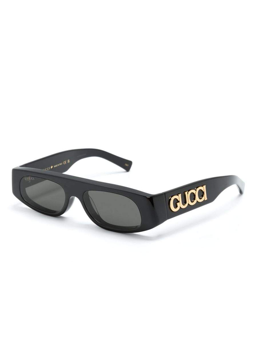 OVAL-FRAME SUNGLASSES -  GUCCI -  Verso