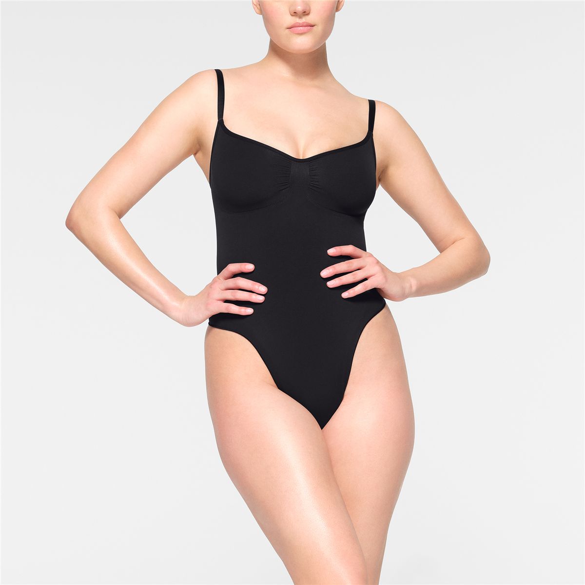 Seamless sculpt thong bodysuit-SKIMS-Verso