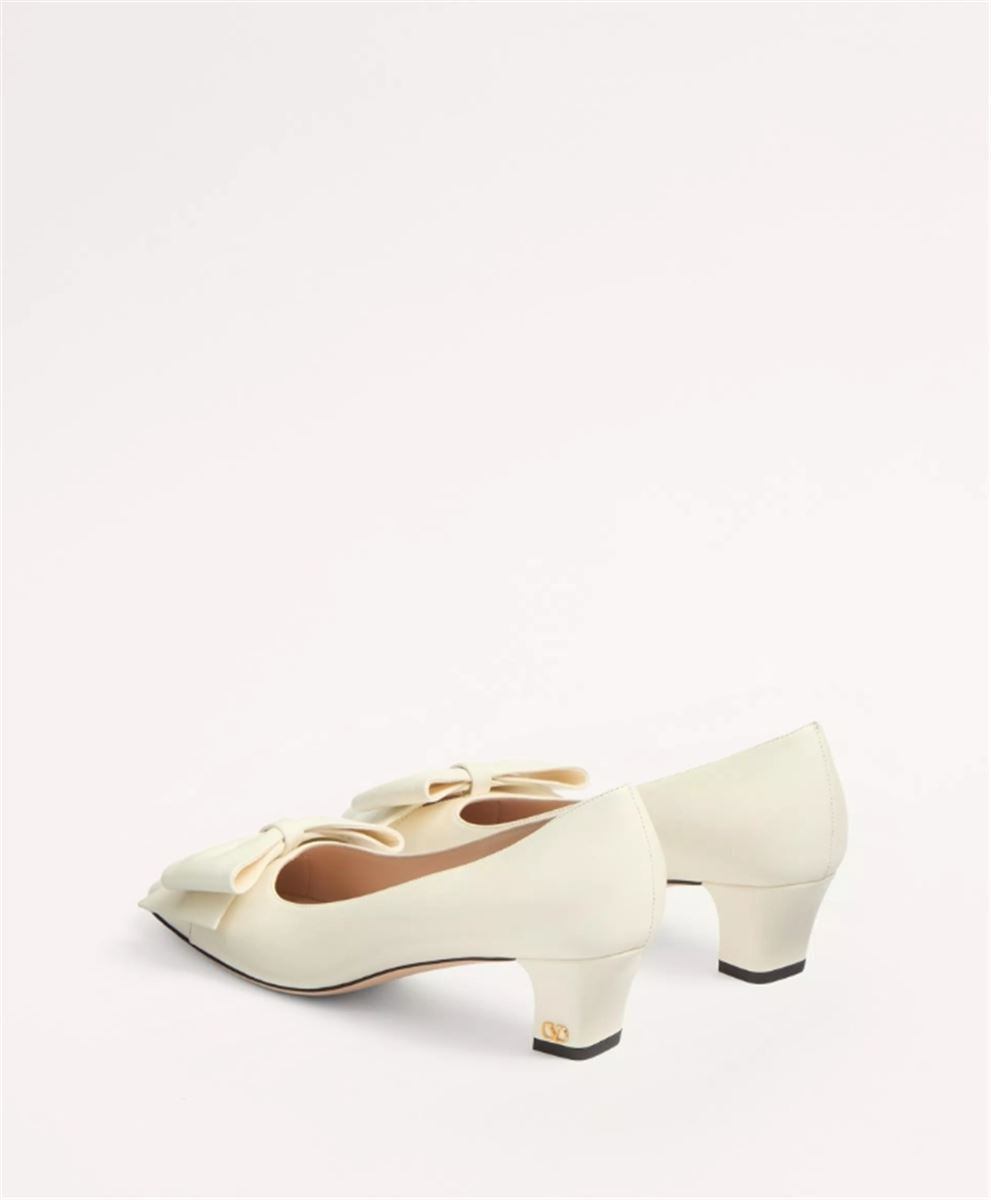 BOWOW PUMP IN KIDSKIN - VALENTINO - Verso