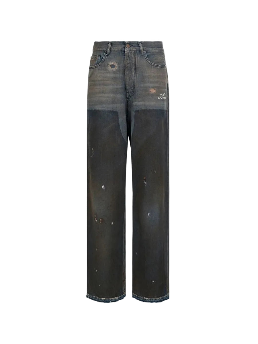 Faded carpenter jean
