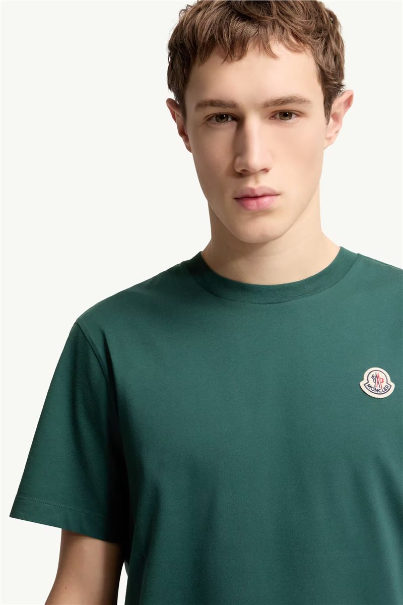 Logo patch cotton t-shirt (pack of three)