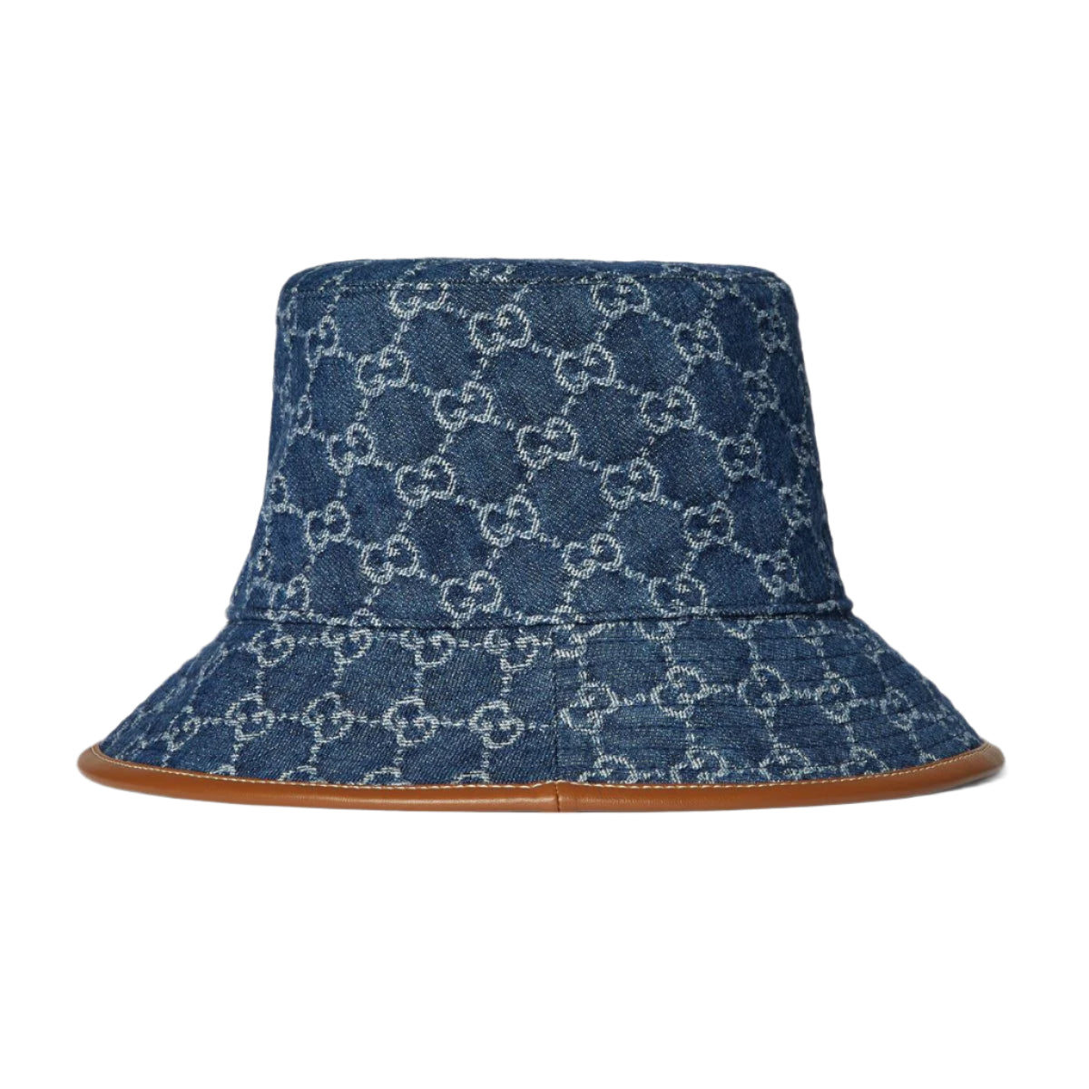 GG DENIM BUCKET HAT -  GUCCI -  Verso