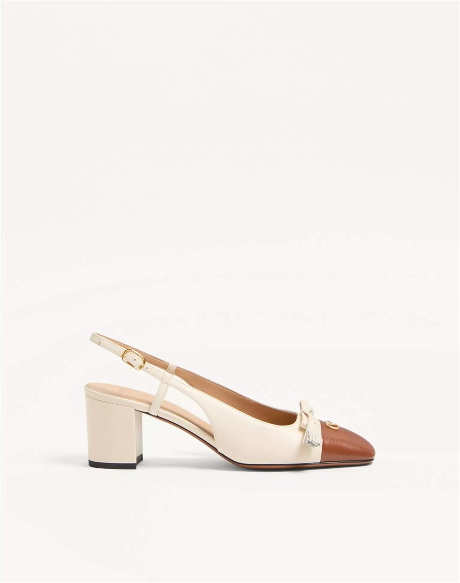Valet du roi kid slingback pump 60mm-VALENTINO-Verso