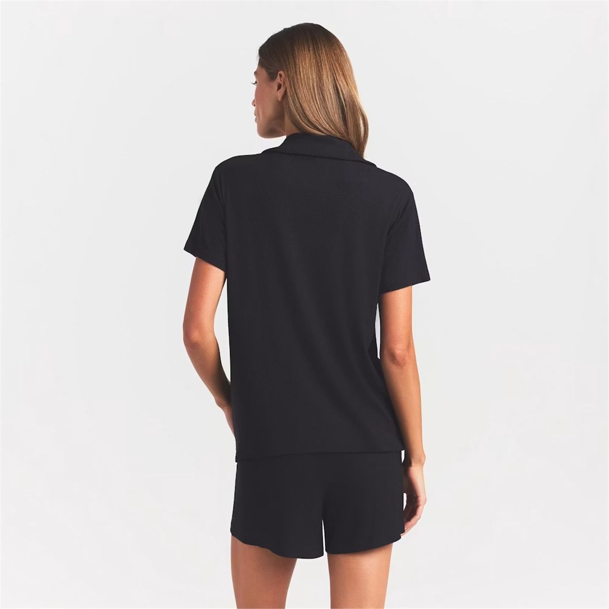 Soft Lounge Short Sleep Set-SKIMS-Verso
