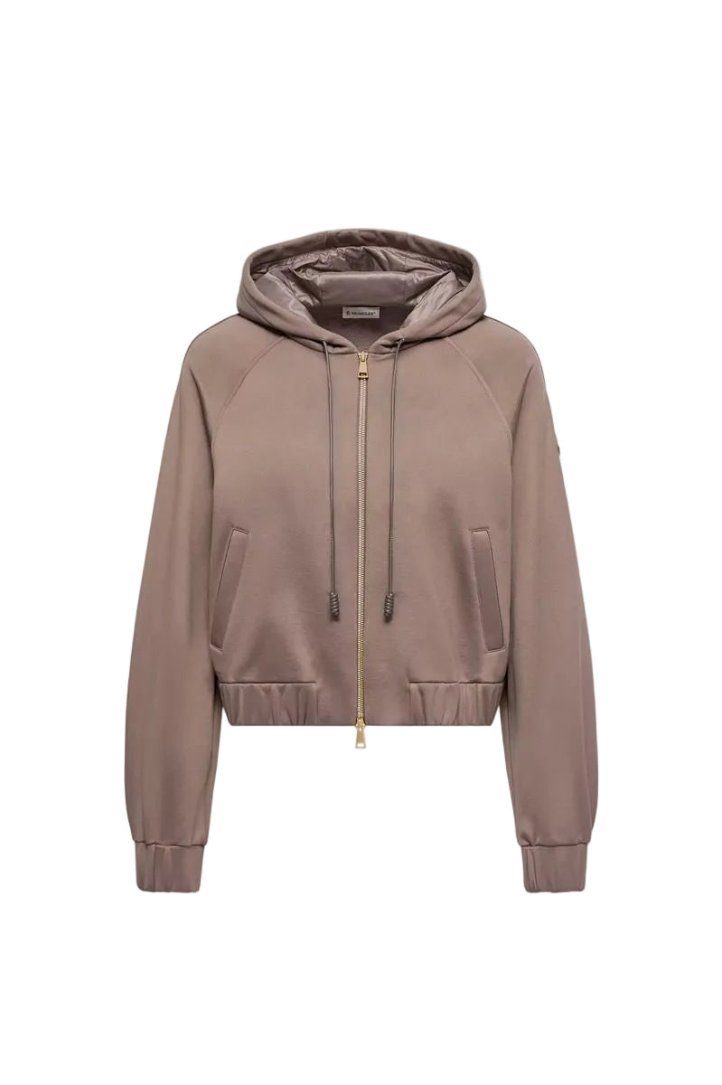 Technical fleece zip-up cardigan-MONCLER-312377-S-Verso