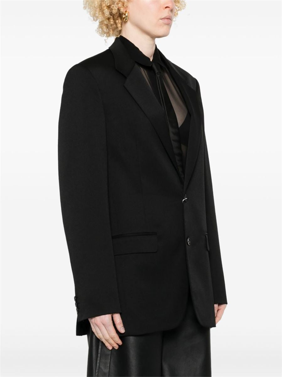 SINGLE-BREASTED BLAZER -  MM6 -  Verso