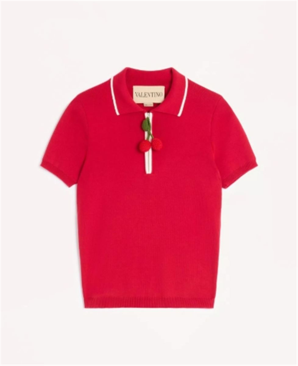 COTTON TOP WITH CHERRY