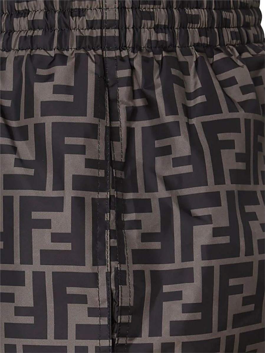 Swim shorts-FENDI-Verso