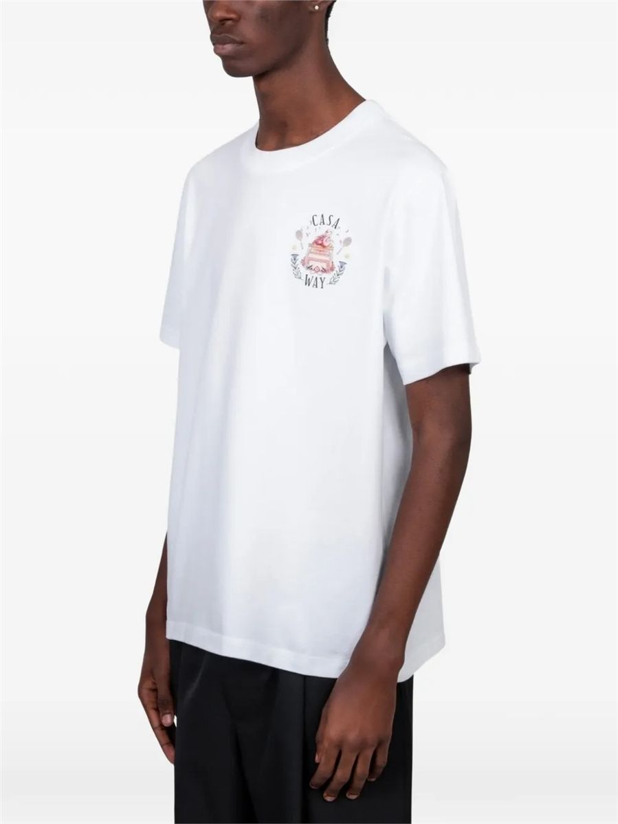 Casa way graphic-print t-shirt-CASABLANCA-Verso