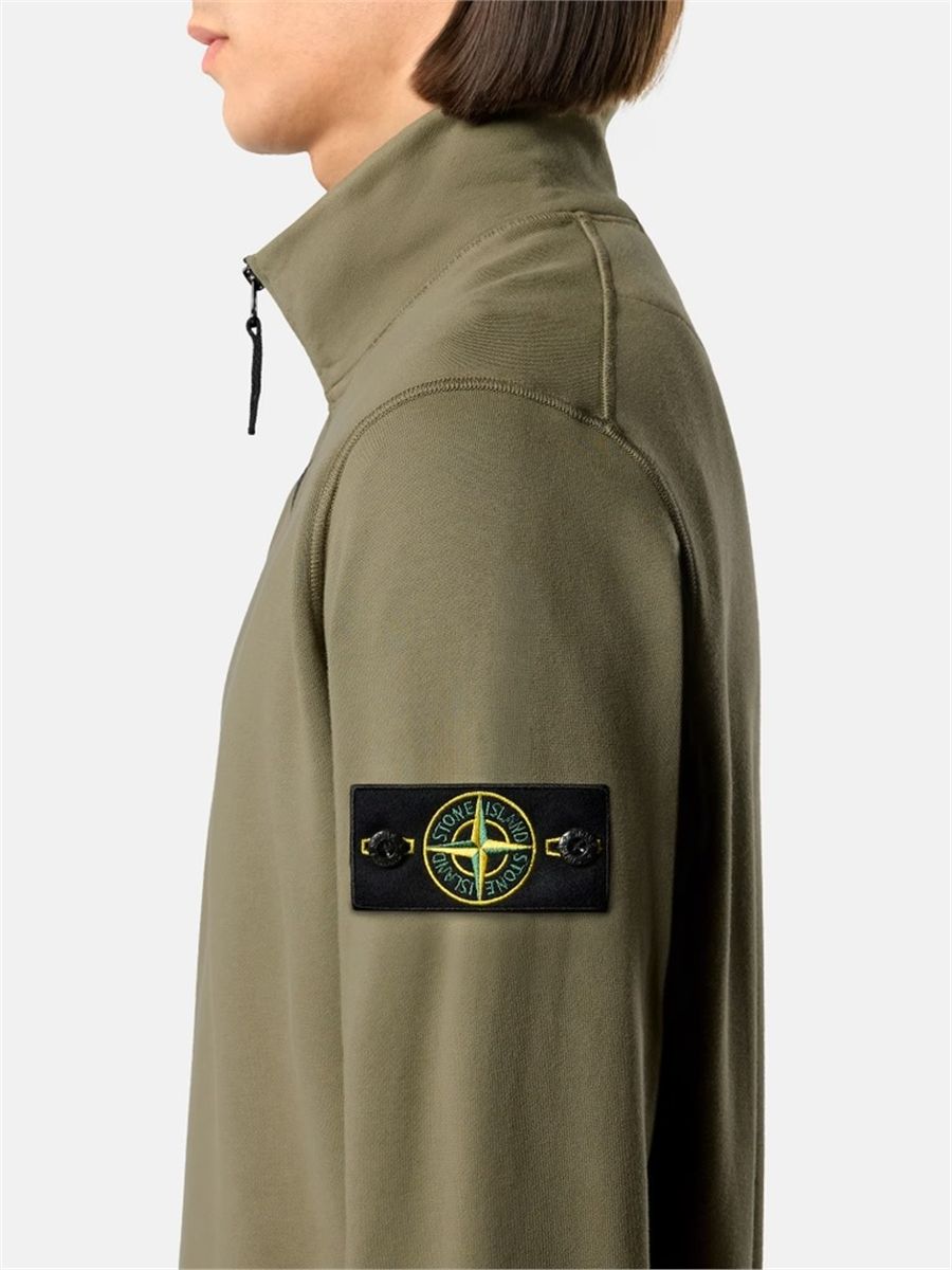 Regular-fit half-zip sweatshirt