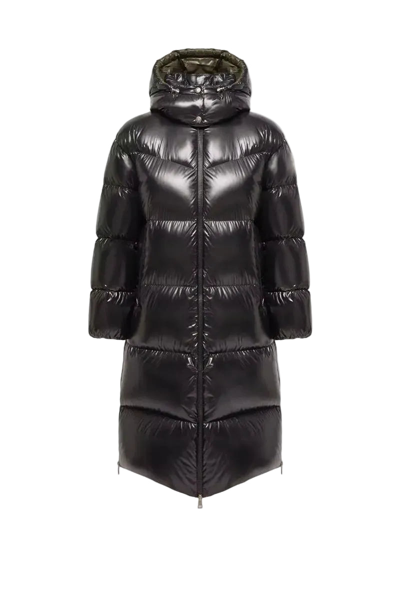 Harfang hooded long down coat