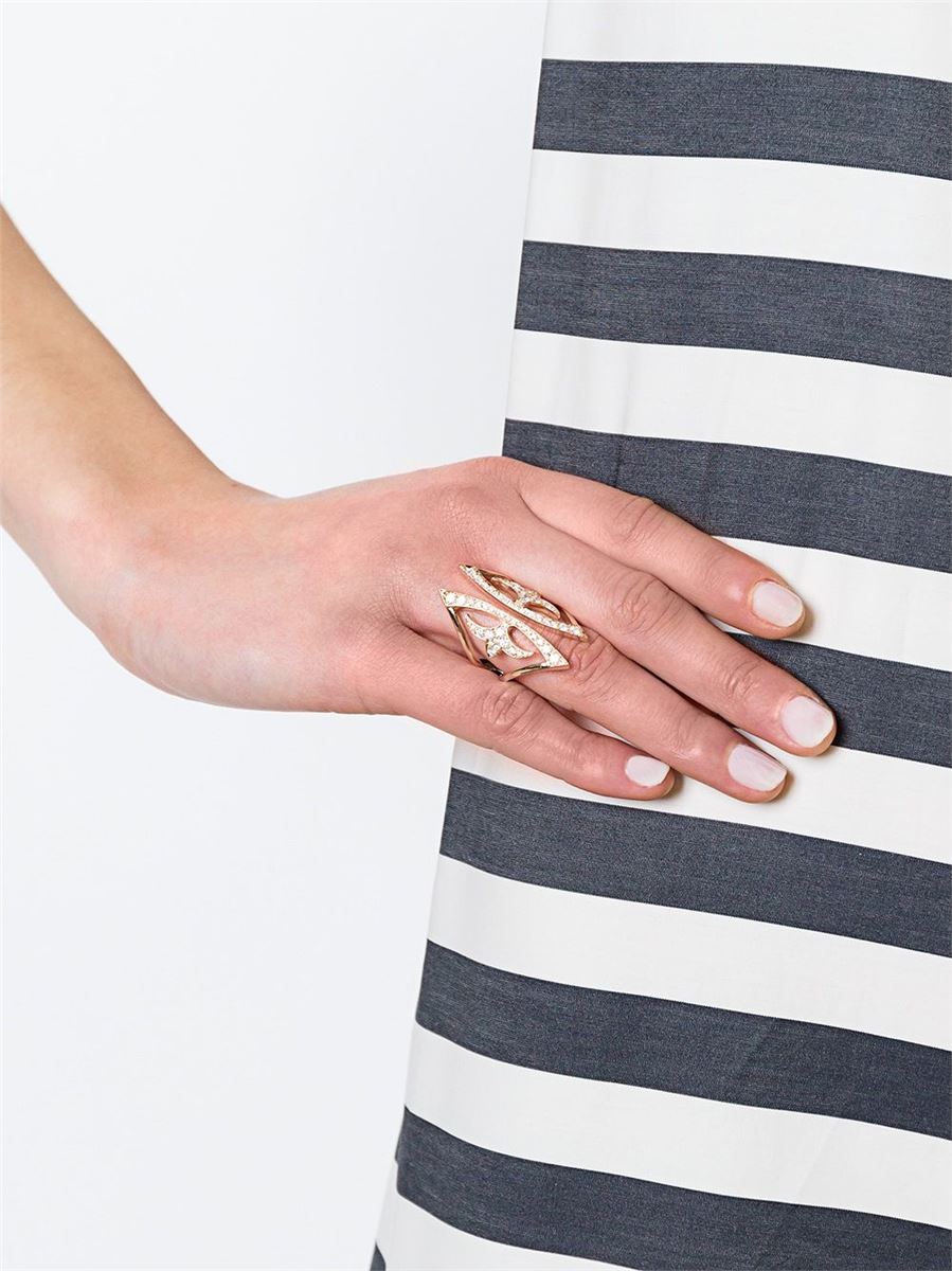 'KNIGHT KISS' RING - ANAPSARA - Verso