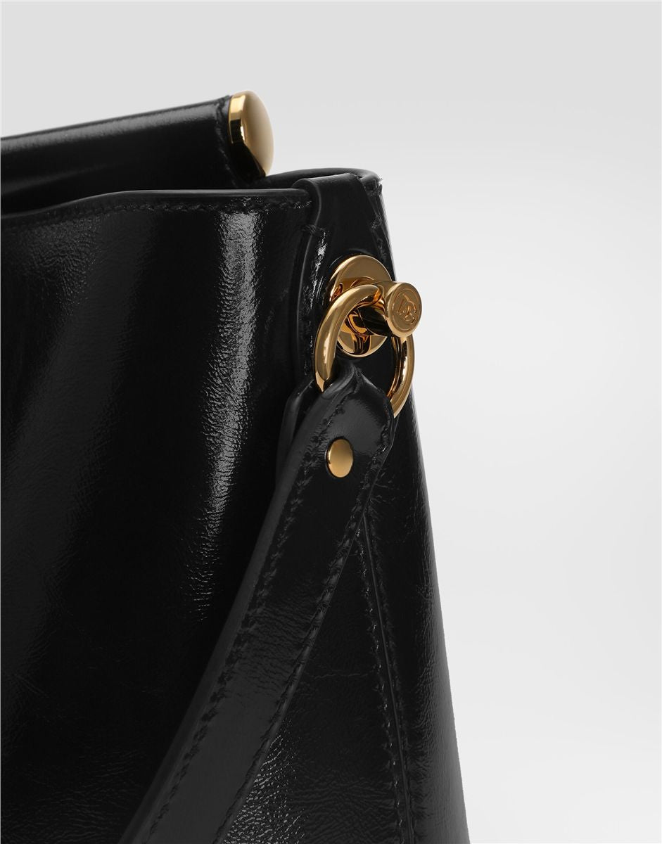 Medium vittoria calfskin handbag-DOLCE&GABBANA-Verso