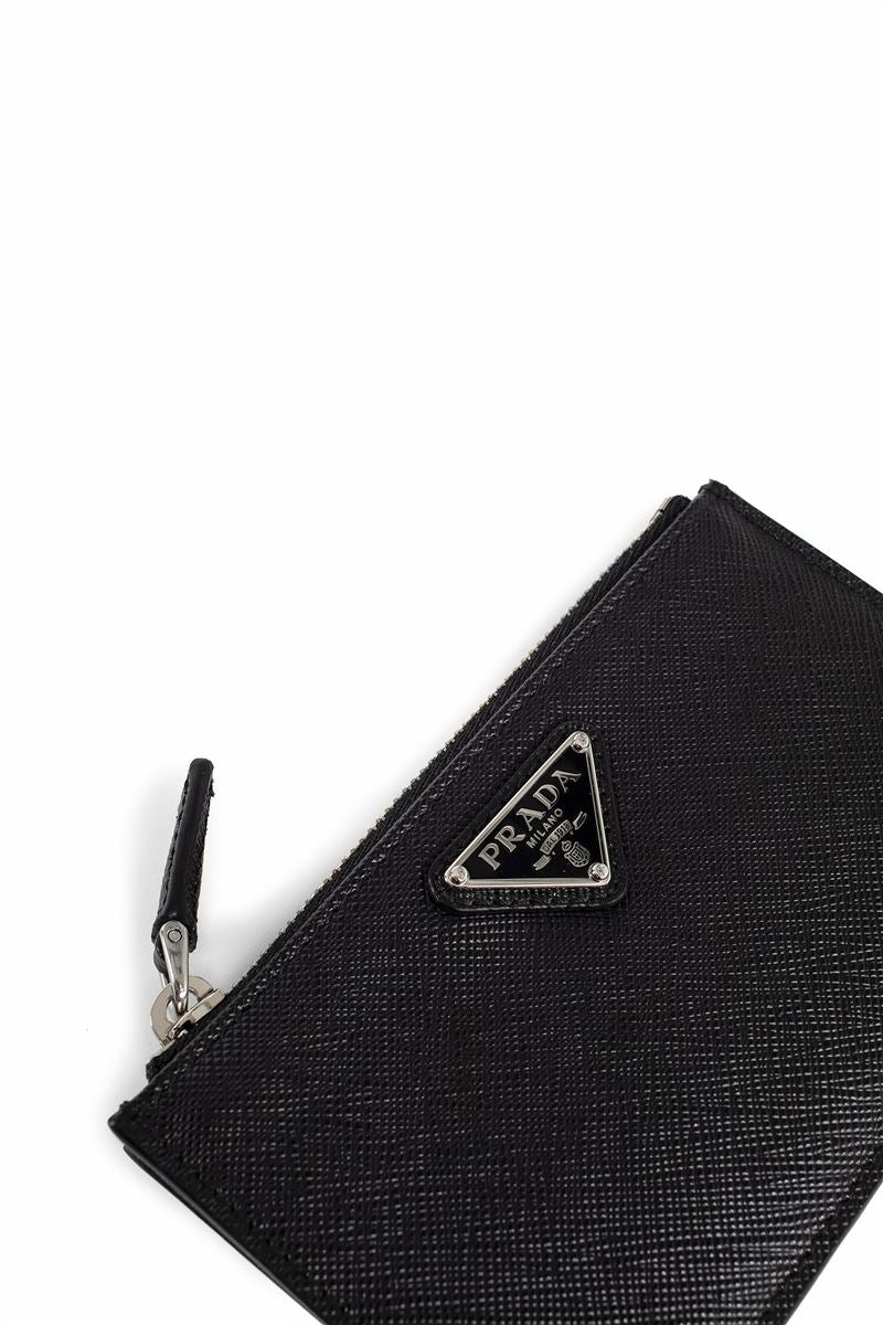 SAFFIANO LEATHER CARD HOLDER - PRADA - Verso