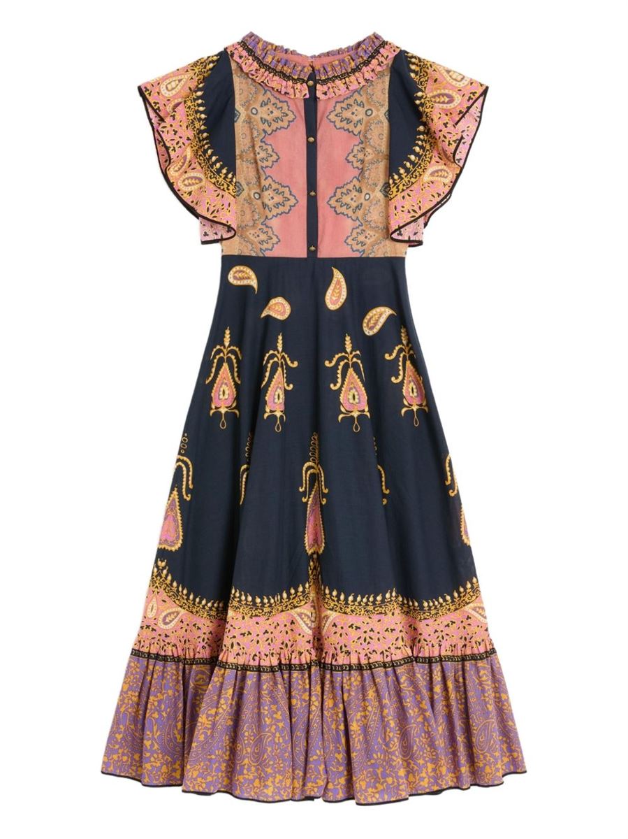 MUSSOLA MIDI DRESS - VALENTINO - Verso