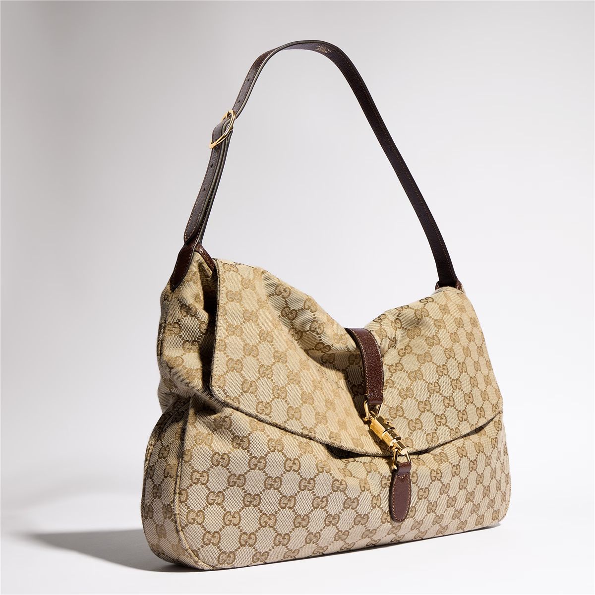 Jackie flap large crossbody bag-GUCCI-Verso