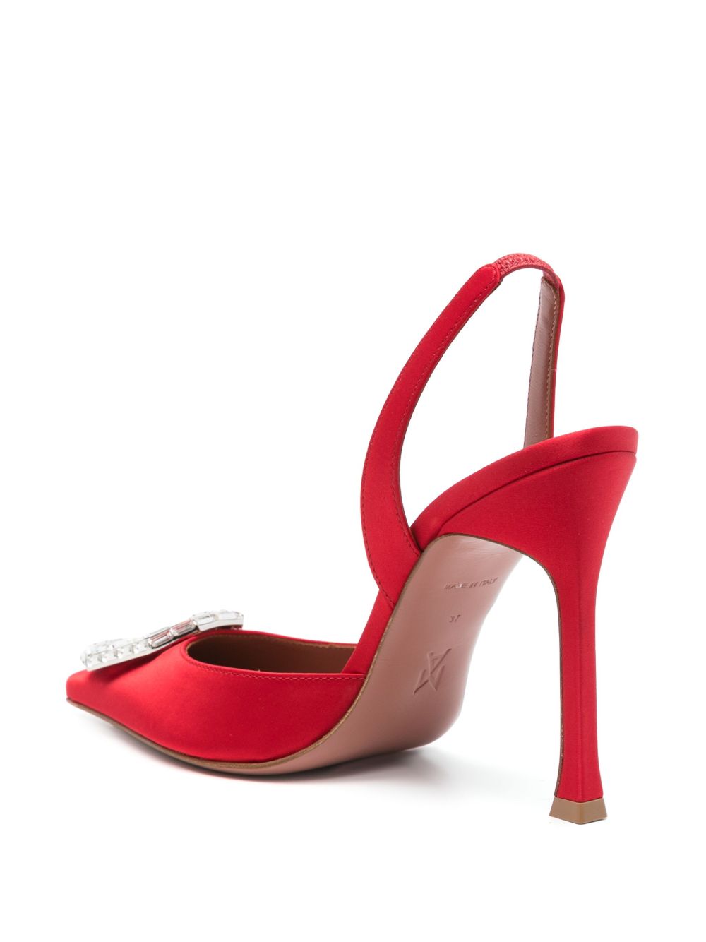 105MM CAMELIA PUMPS-AMINA MUADDI-Verso