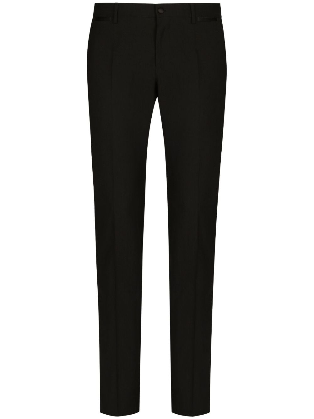 STRAIGHT-LEG TUXEDO TROUSERS