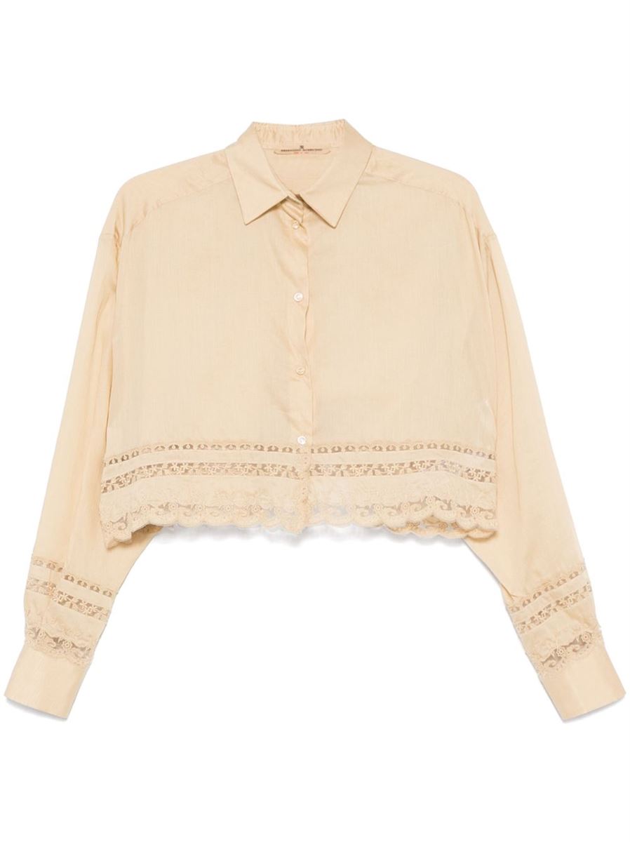 FLORAL-EMBROIDERY SHIRT -  ERMANNO SCERVINO -  Verso