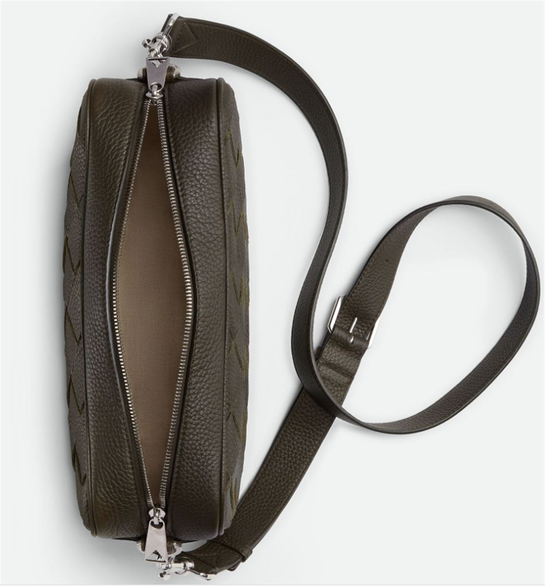 Medium intrecciato camera bag-BOTTEGA VENETA-Verso