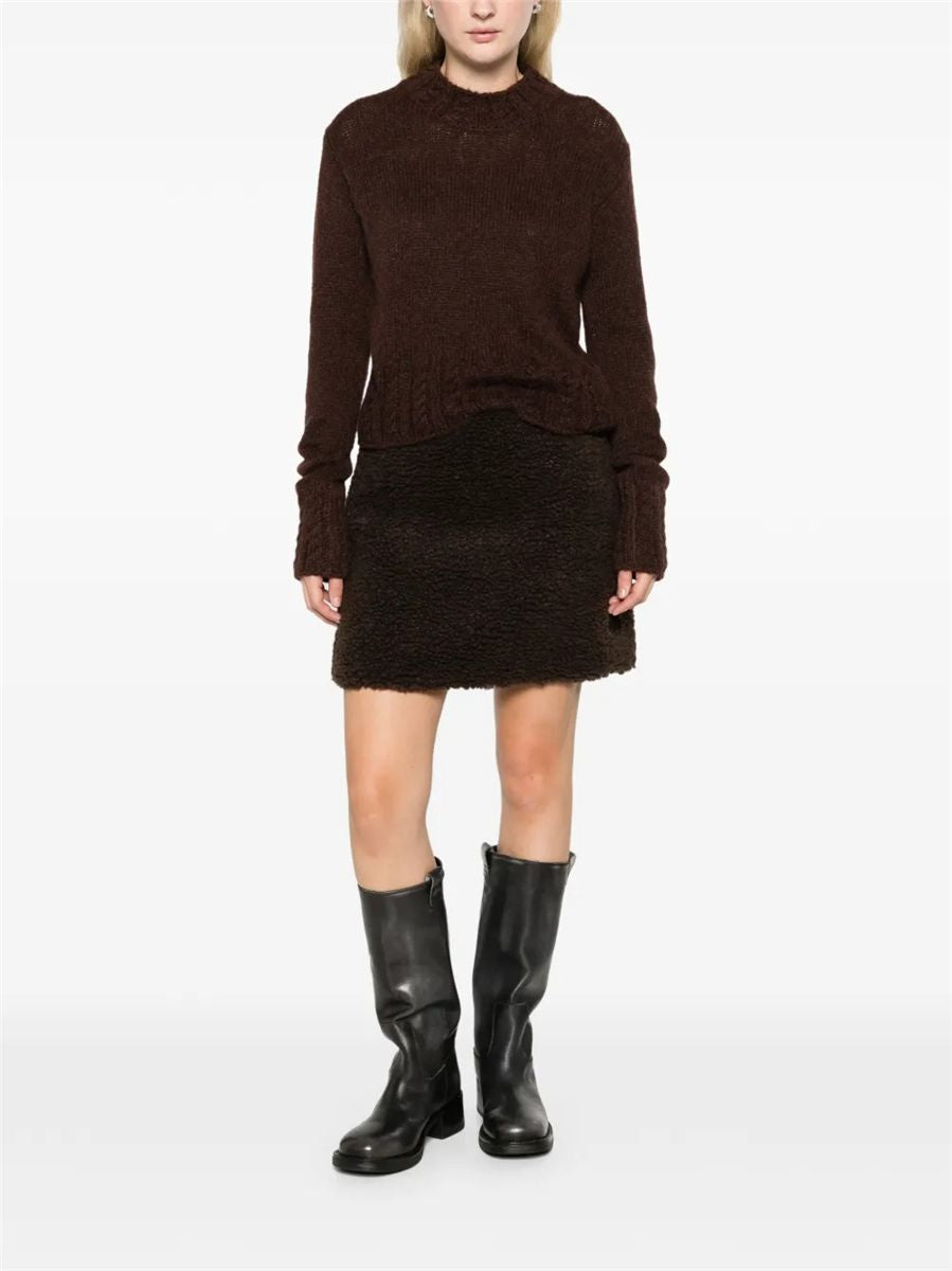 Teddy mini skirt-MONCLER-Verso