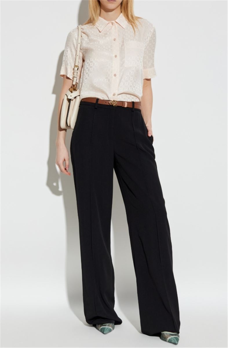 SHIRT WITH MONOGRAM - FENDI - Verso