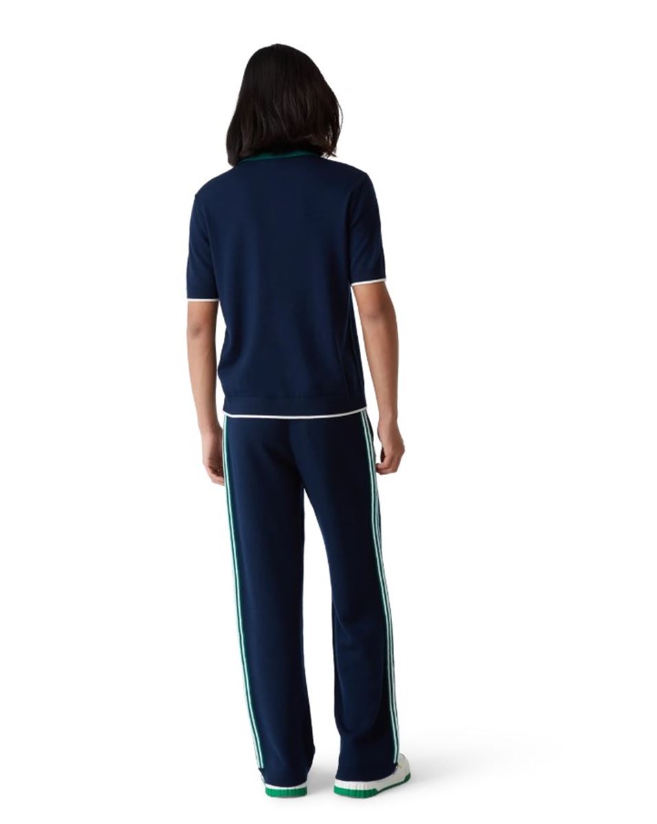 KNIT TENNIS POLO SHIRT -  CASABLANCA -  Verso