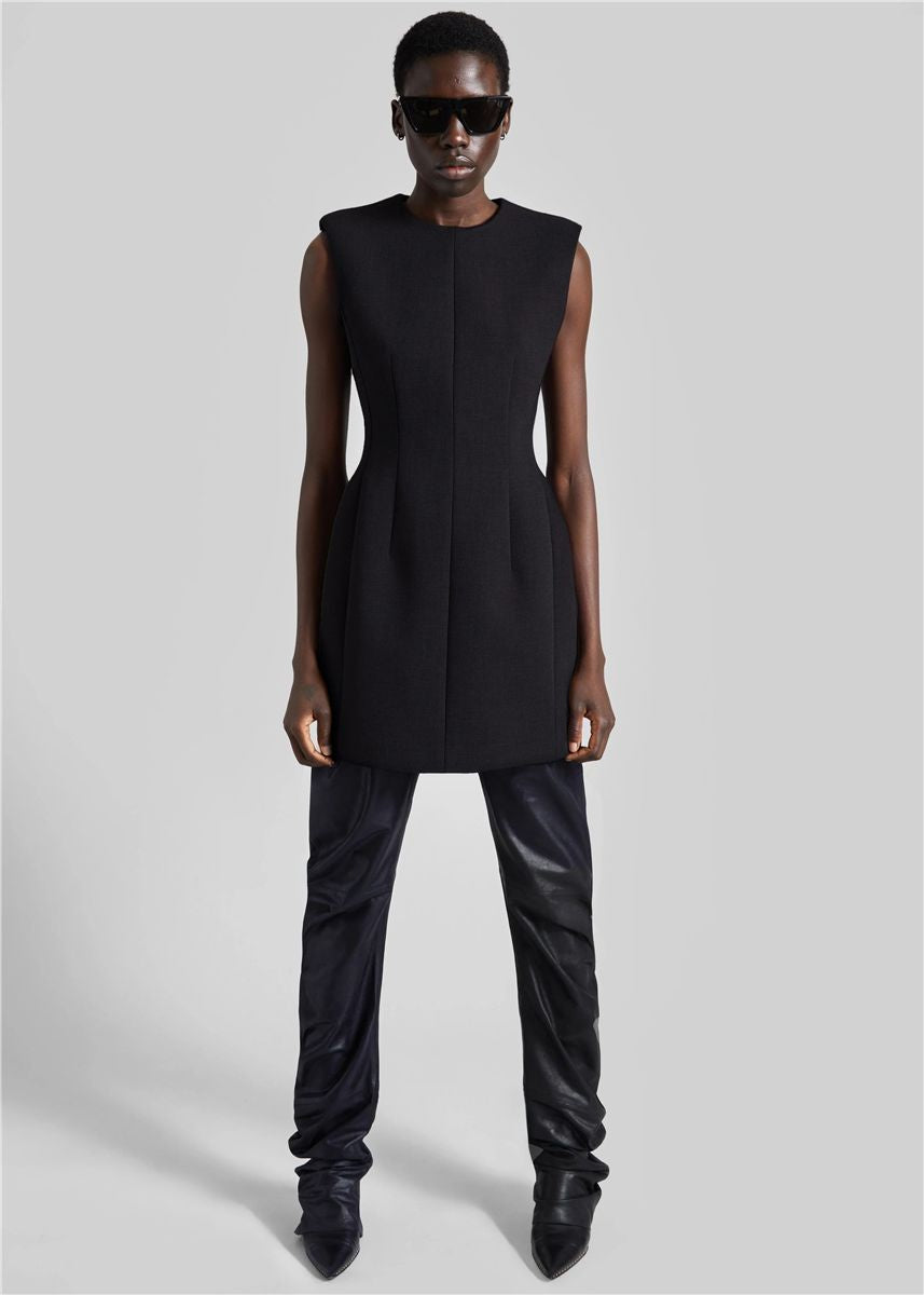 Bryn cinched mini dress-THE FRANKIE SHOP-Verso