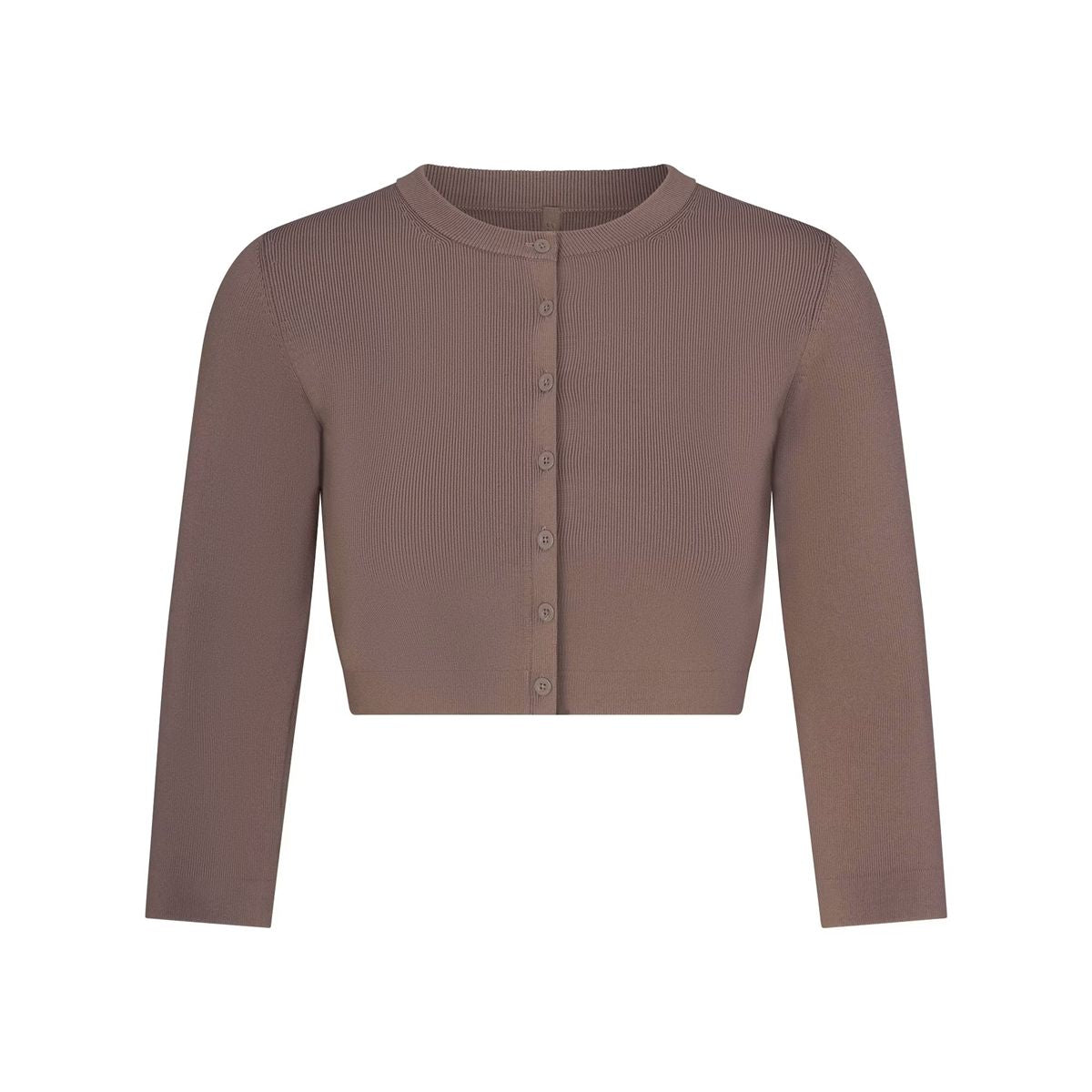 Refined knit crop cardigan-SKIMS-312712-XS-Verso