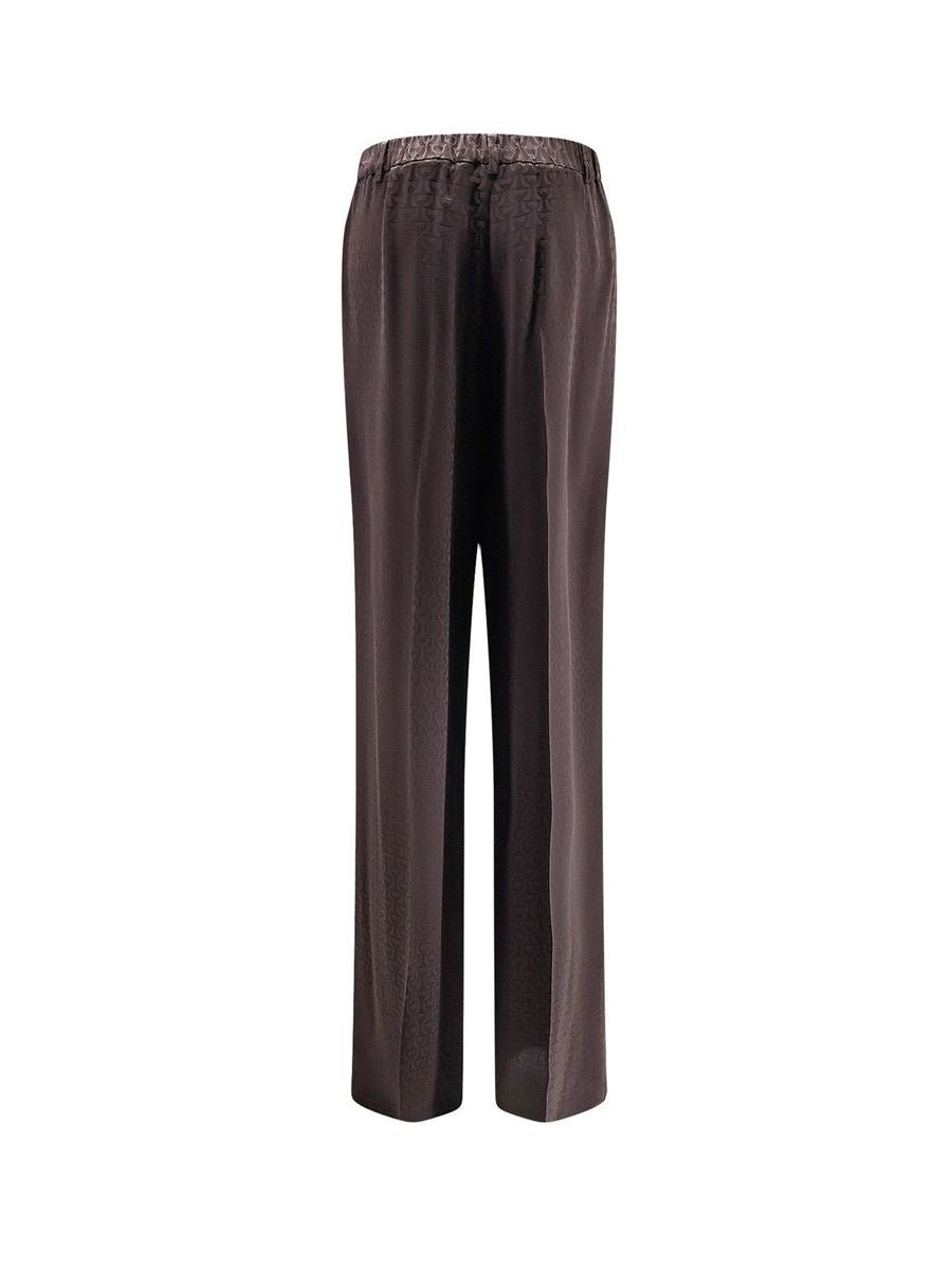 Gucci jacquard blend trousers