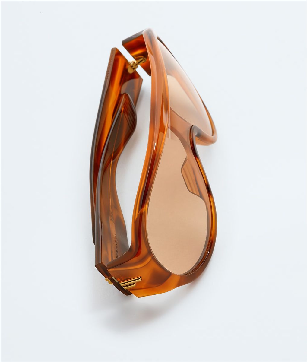 Scudo Shield Sunglasses-BOTTEGA VENETA-Verso