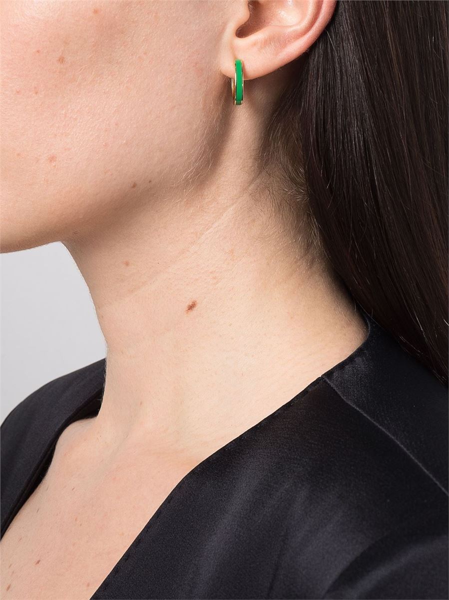 18KT YELLOW GOLD EARRING - ANAPSARA - Verso