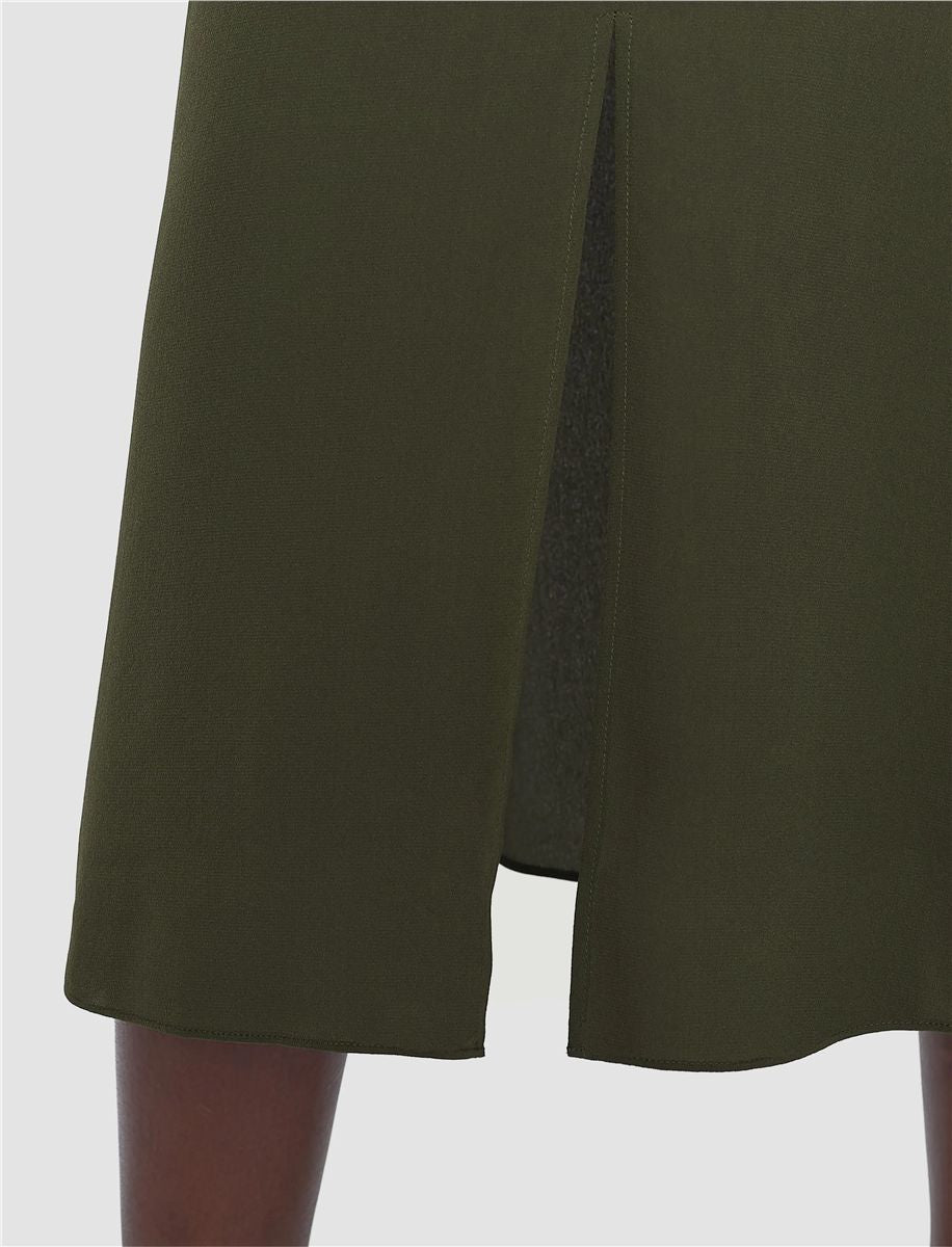 Silsila Crepe de Soie Silk Dress-JOSEPH-Verso