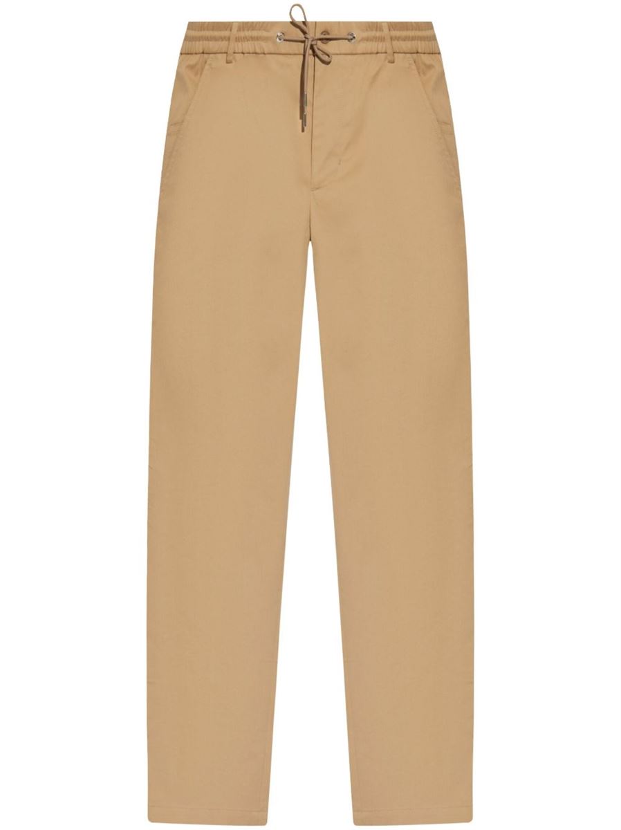 COTTON GABARDINE CHINOS