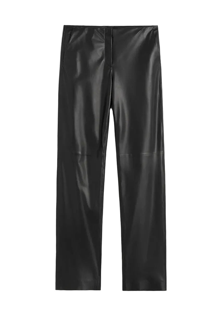 Easy leather trousers black