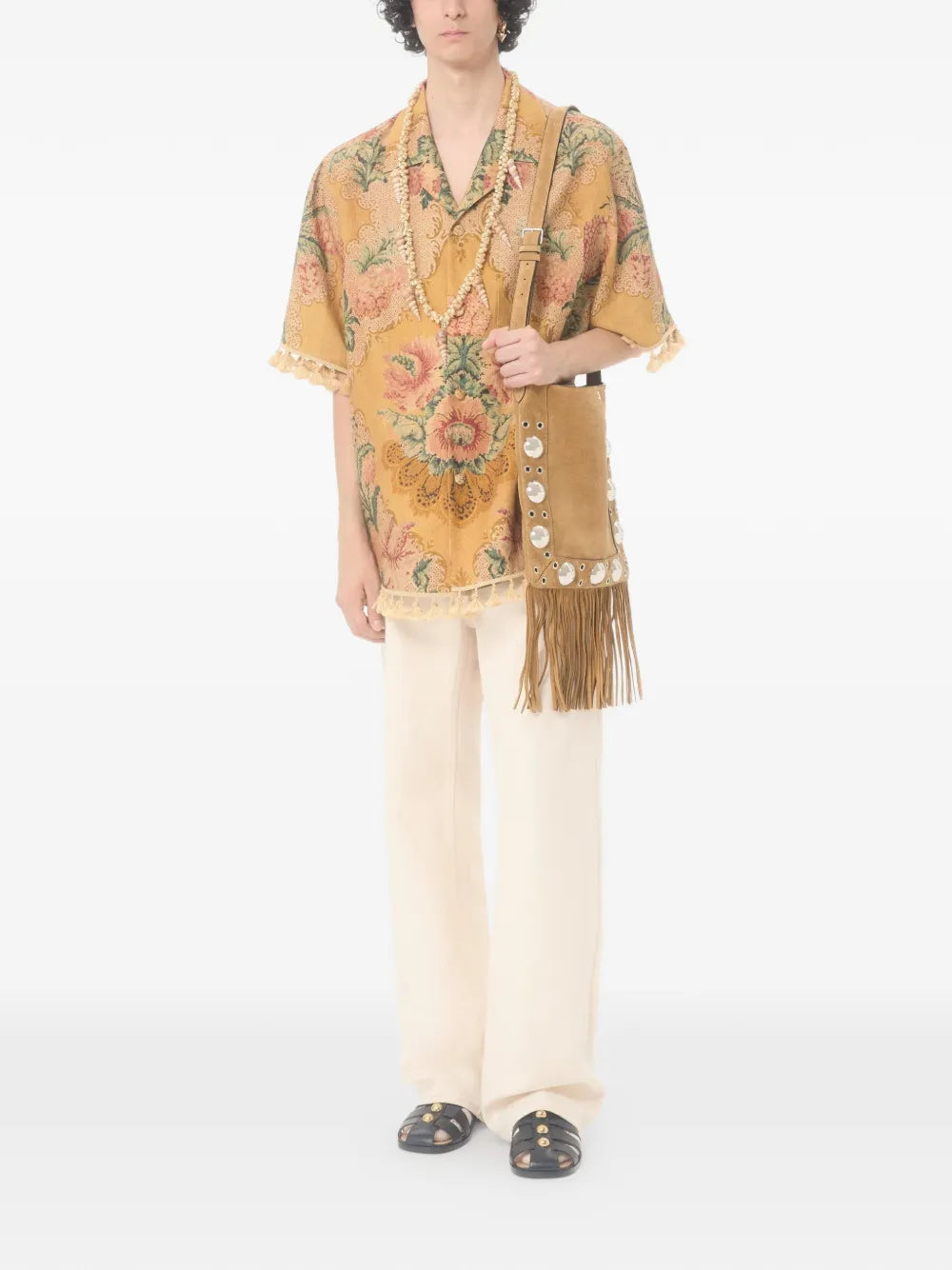 Garavani cotton jeans-VALENTINO-Verso