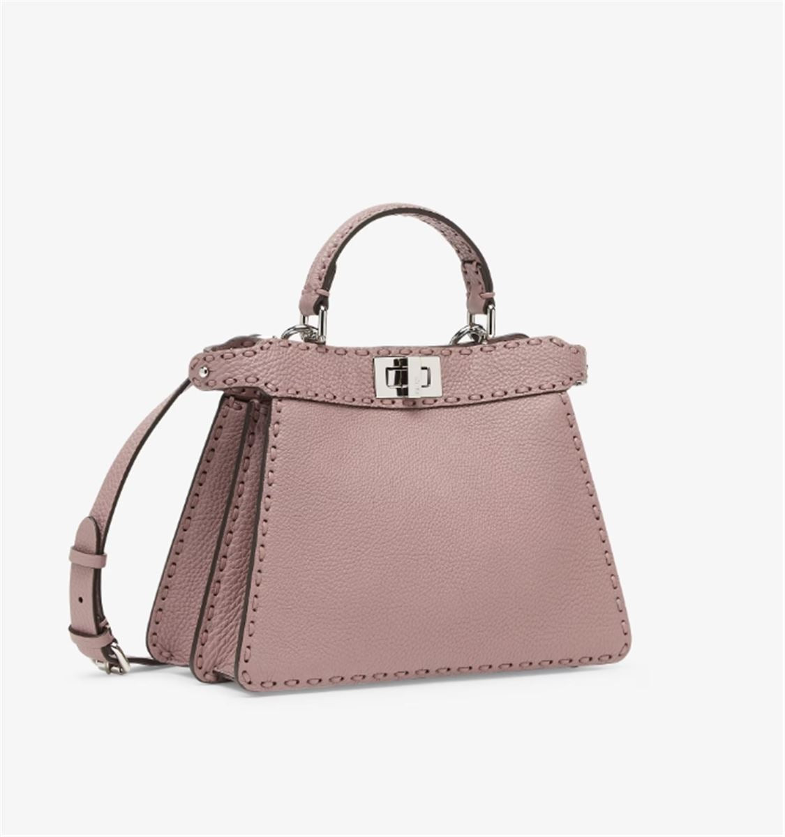 SELLERIA BAG WITH 556 HAND-SEWN TOPSTITCHES - FENDI - Verso